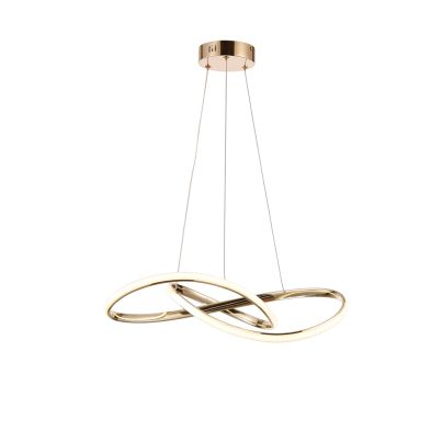 TINA LED PENDANT 33W 3000K, FRENCH GOLD