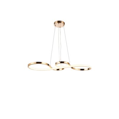 TINA LED PENDANT 35W 3000K, FRENCH GOLD