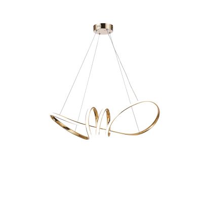 TINA LED PENDANT 42W 3000K, FRENCH GOLD