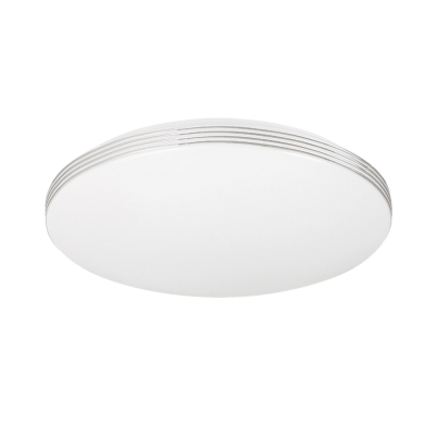 NEOS LED ceiling lamp with remote control 18W white/Chrome