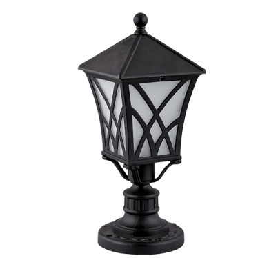 ALEK lantern stand 1xE27 black H370mm
