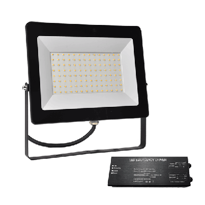 STELLAR HELIOS LED floodlight 100W 5000-5500K+ emergency kit