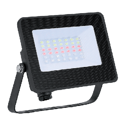 LED floodlight LYRA 30W RGB IP65 BL Remote