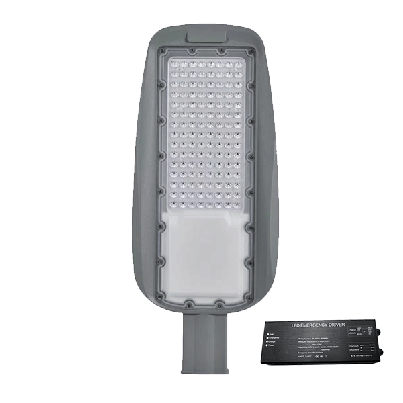 PRAGUE SMD LED street light 100W 5500K IP65+emergency kit