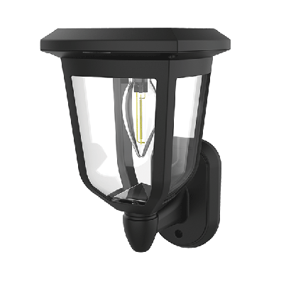 LED solar wall lamp El-23405 0.3W IP44 with sensor