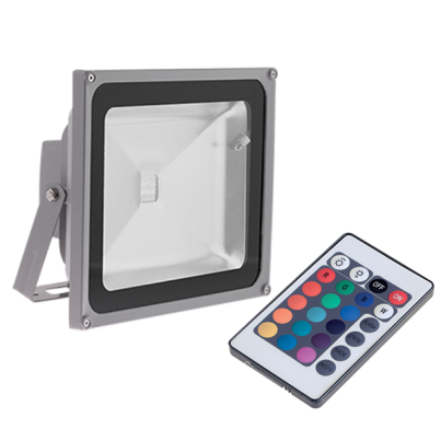 LED floodlight VEGA 50W RGB IP65 Remote