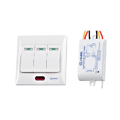 RF remote three ways output power white