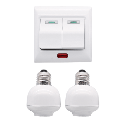 RF remote three ways - 2xE27 white