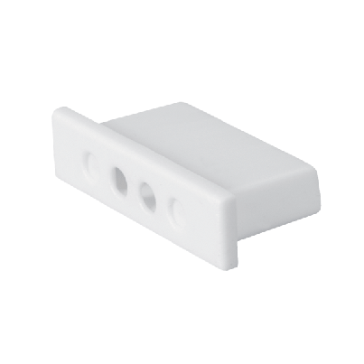 End Caps (PVC) For Aluminum Profile ELM6220/1 2pcs