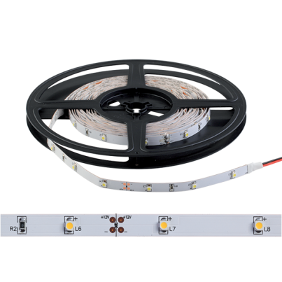 LED Strip SMD3528 12V 2.4W/m 6200-6500K IP20