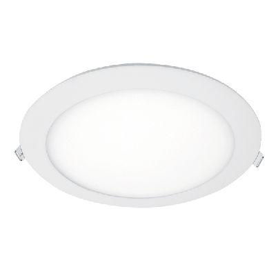 LED panel 18W 2700K IP40 Round D225 White 80