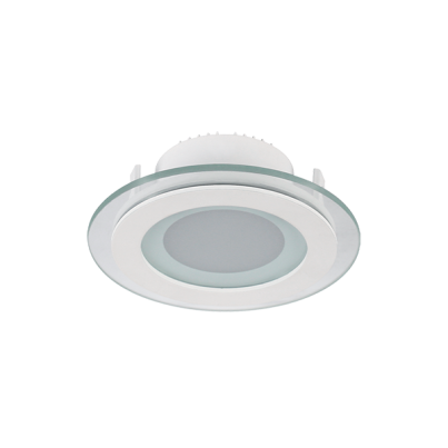LED Panel 6W 4000K Round D100With Glass
