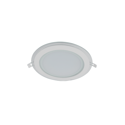 LED Panel 18W 2700K Round D200With Glass
