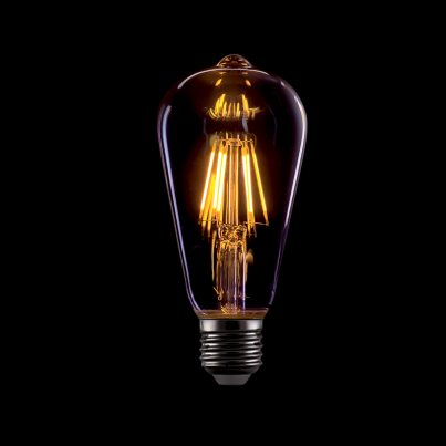 LED Lamp VINTAGE ST64 8W 2800-3200K Dimmable