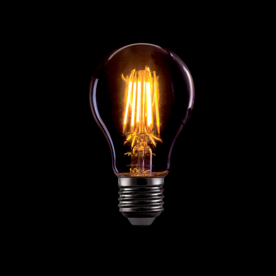 LED Lamp VINTAGE A60 8W 2800-3200K Dimmable