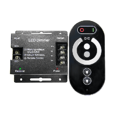 RF Dimmer for LED Strip 18A 12-24VDC