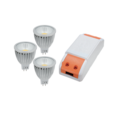 LED Driver 18W+ 3X LED3 5W 4000K MR16