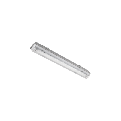 Fluorescent Fixture ALDO Electronic Ballast G13 1X18W IP65 Surface mounting