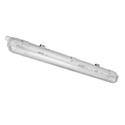 Lighting fixture BELLA with LED tube(600MM) 1x10W 4000K-4300K IP65