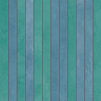 Atlas Concorde Solution Wall tile FLUX Skyfall Indigo & Aquamarine Mosaico 30,5x30,5x8,5