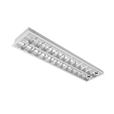 Fluorescent Fixture GALA Magnetic Ballast G13 2X36W Recessed