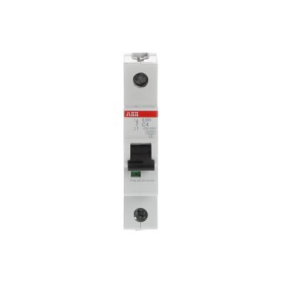 ABB Miniature circuit breaker S201-C4 4A 1P 6kA curve C