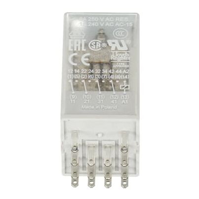 Pluggable interface relay ABB CR-M230AC4, 6A/230VAC, 4NO