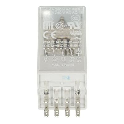 Pluggable interface relay ABB CR-M024DC4, 6A/24VDC, 4NO