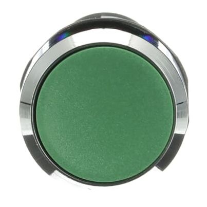 Button ABB CP1-30G-11, 230V, 1NO/1NC, GREEN