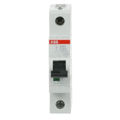 ABB Miniature circuit breaker LS S201-C63 63A 1P 6kA curve C