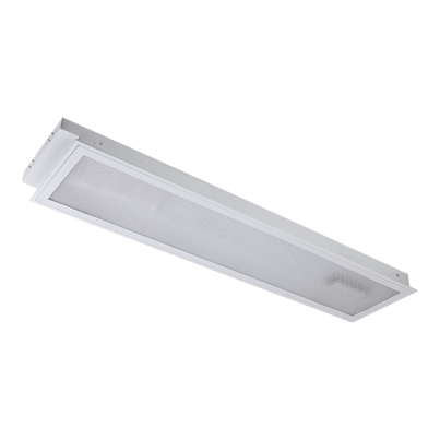 Fluorescent Fixture PRISMATIC G13 2X18W Recessed