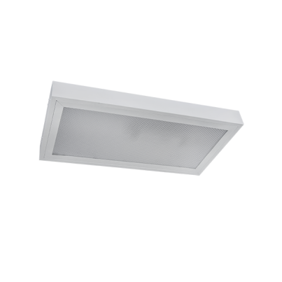 Fluorescent Fixture PRISMATIC G13 2X18W Surface mounting