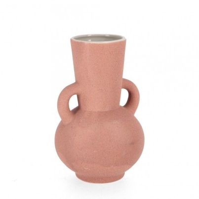 Vase Azeban, 23 cm, Pink-Orange