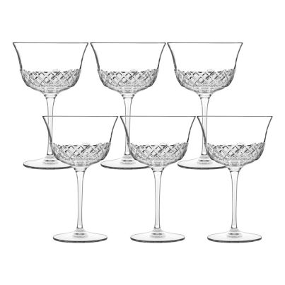 Cocktail glasses Fizz ROMA 1960 260ml 6pcs. clear