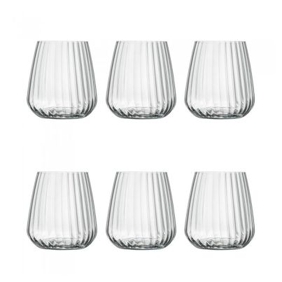 Glasses D.O.F SPEAKEASIES 450ml 6pcs. clear