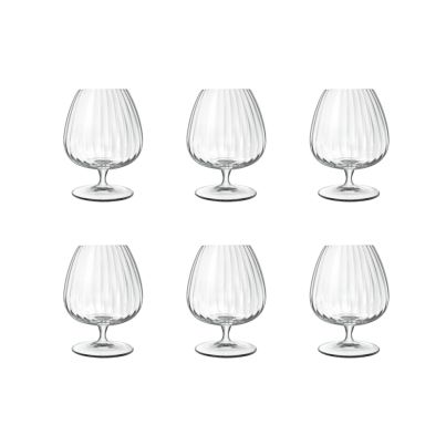 Cognac glasses SPEAKEASIES 465ml 6pcs. clear