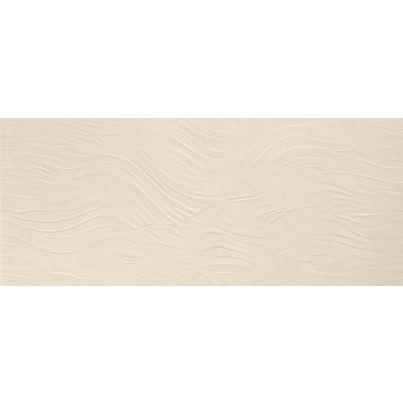 AC Porcelain tile Natural 3D Wave Kaolin50x120x8.5