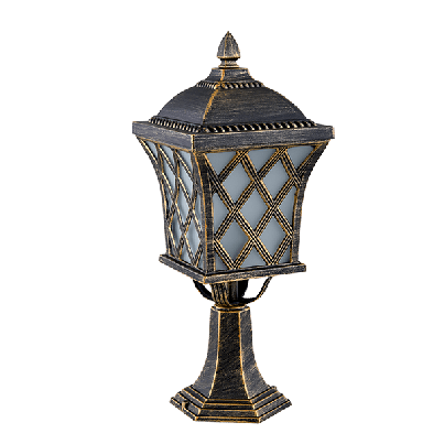 JOSH lantern stand 1xE27 antiques brass H460mm