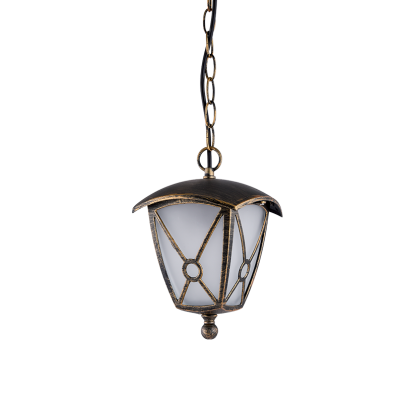 NICK lantern hanging 1xE27 antiques brass