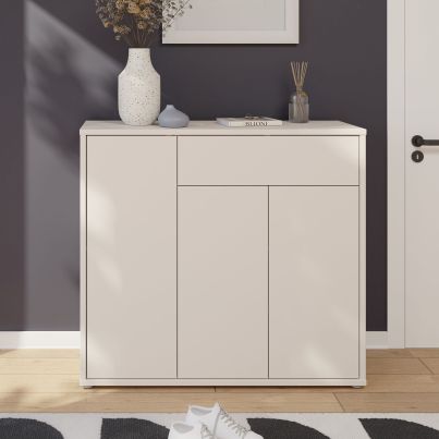 Shoe cabinet FIVETEEN, 109.2/99.1 cm, Sand