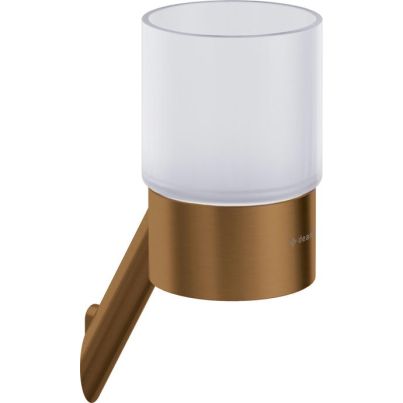 SILIA Wall-Mounted Tumbler, Matte Bronze