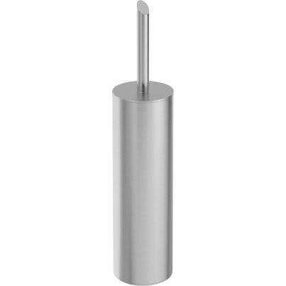 SILIA Freestanding Toilet Brush with Holder, Matte Stainless Steel