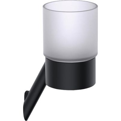 SILIA Wall-Mounted Tumbler, Black