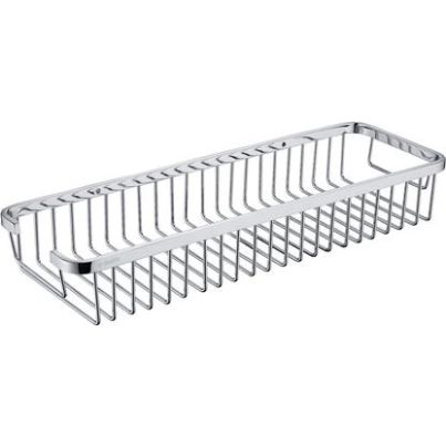 Round Shower Basket, Chrome