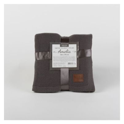 Blanket DILIOS Amelia 100 Acrylic, 120x75 cm, Grey