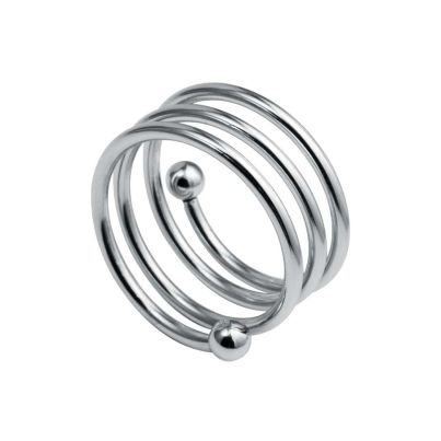 Spring napkin ring Salvinelli INOX