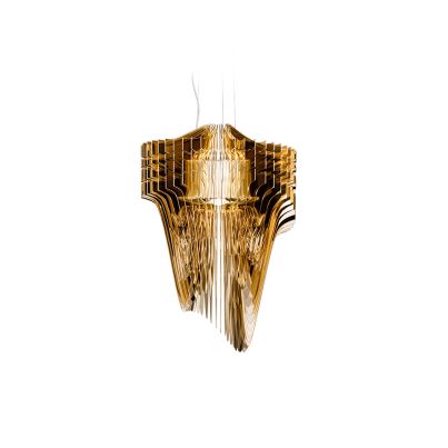 Pendant ARIA S 2x12W+1x7W E27 gold