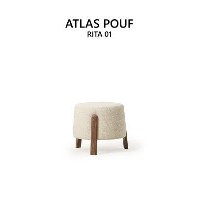 Pouffe ATLAS beige/RITA 01
