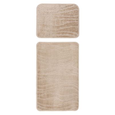 Bathmat Bari BAR 102, 50х120, Beige