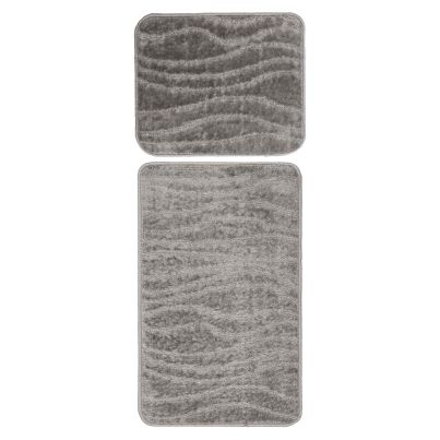 Bathmat Bari BAR 102, 50х120, Silver